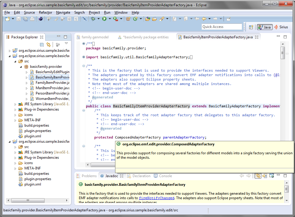 eclipse workbench